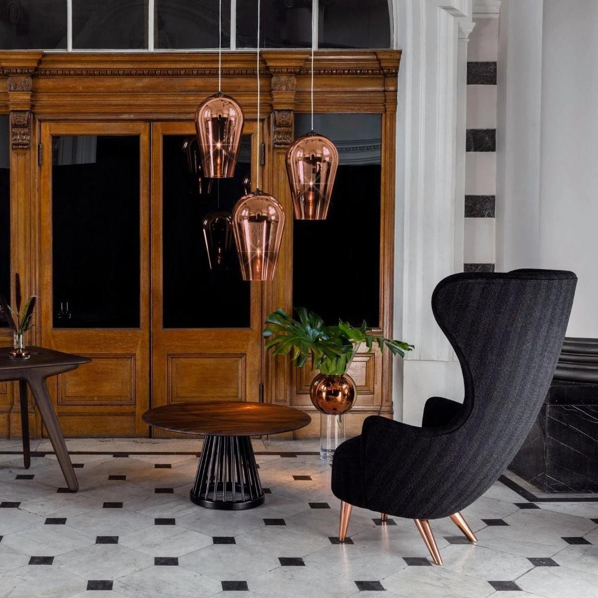 Adler moderne Pendelleuchte aus Glas