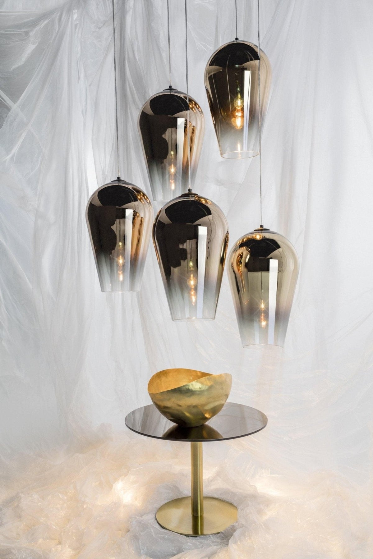 Adler moderne Pendelleuchte aus Glas