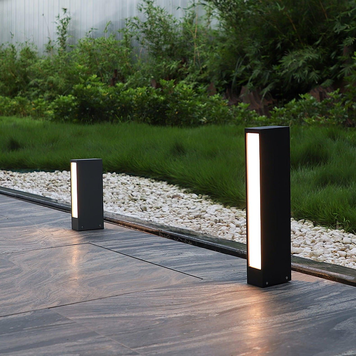 Ulzoril minimalistisch Aluminium Außenleuchte