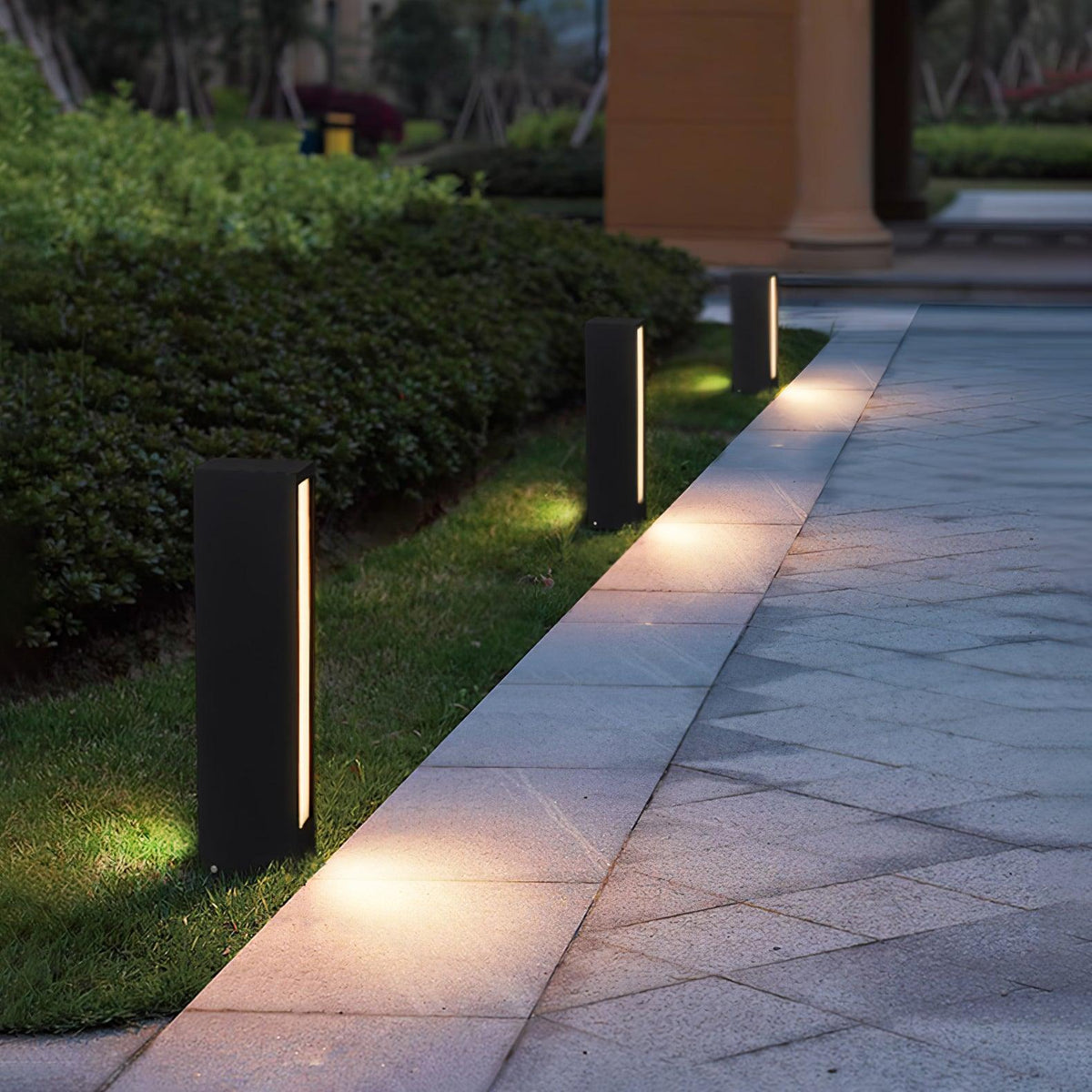 Ulzoril minimalistisch Aluminium Außenleuchte