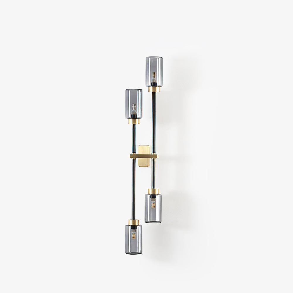 Tekas Wandleuchte Zylinder Glas Linear