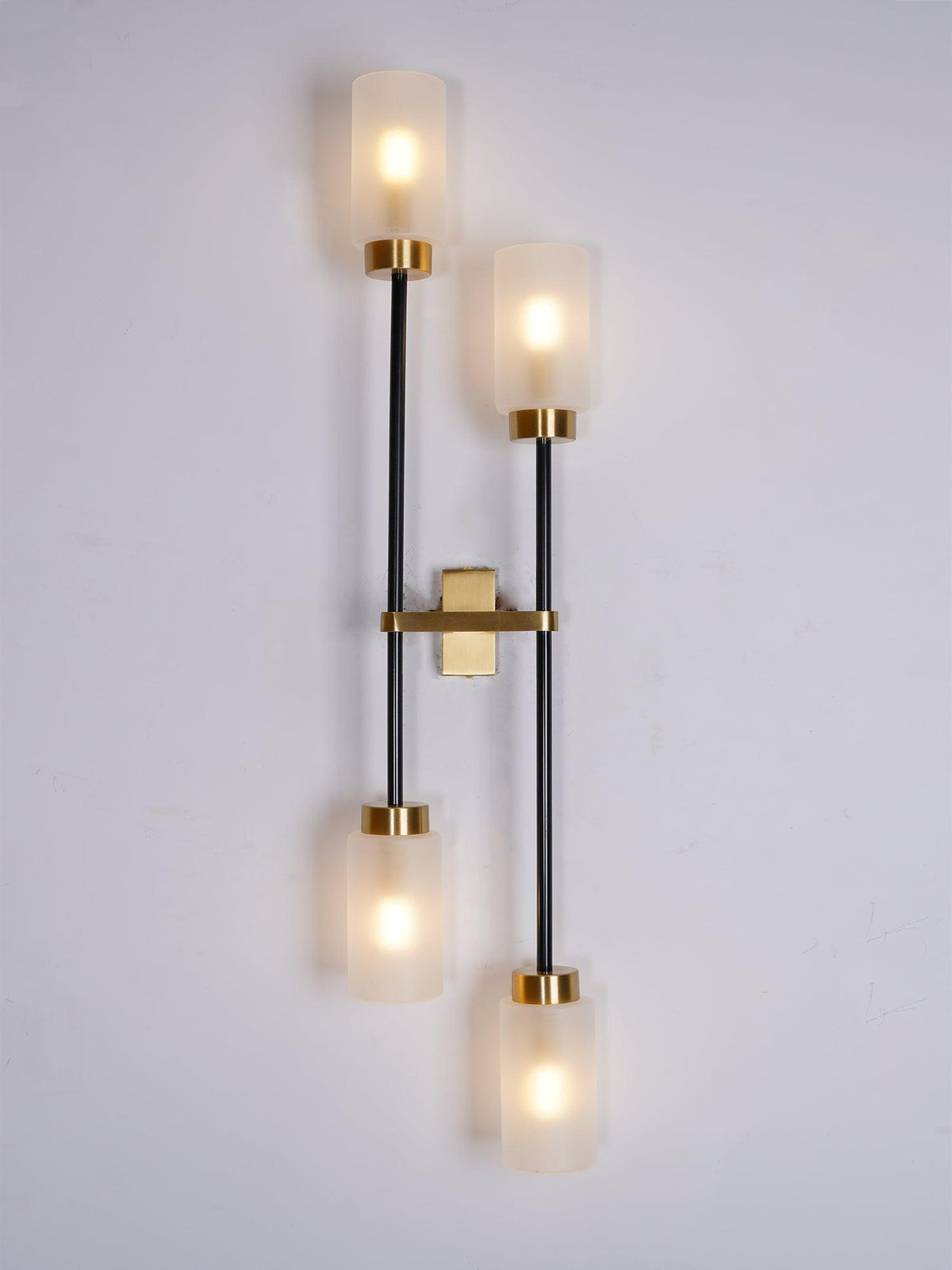 Tekas Wandleuchte Zylinder Glas Linear