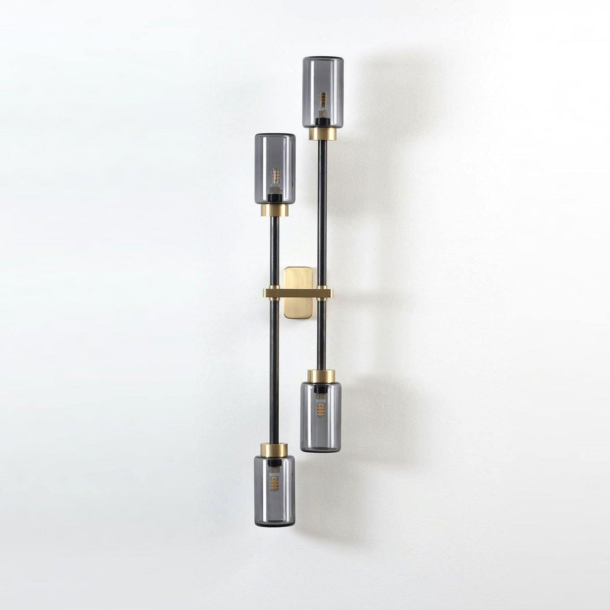 Tekas Wandleuchte Zylinder Glas Linear