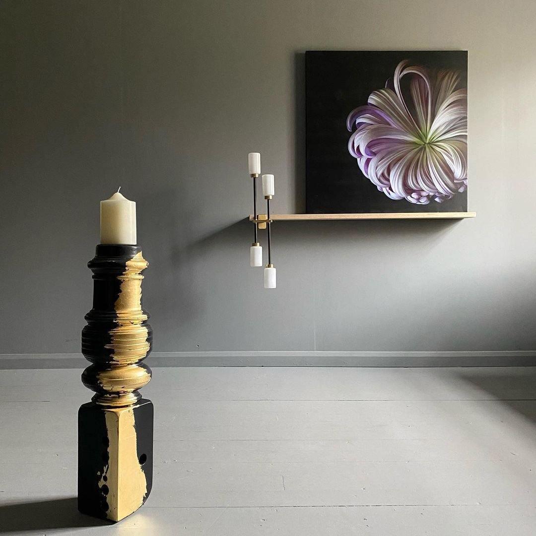 Tekas Wandleuchte Zylinder Glas Linear