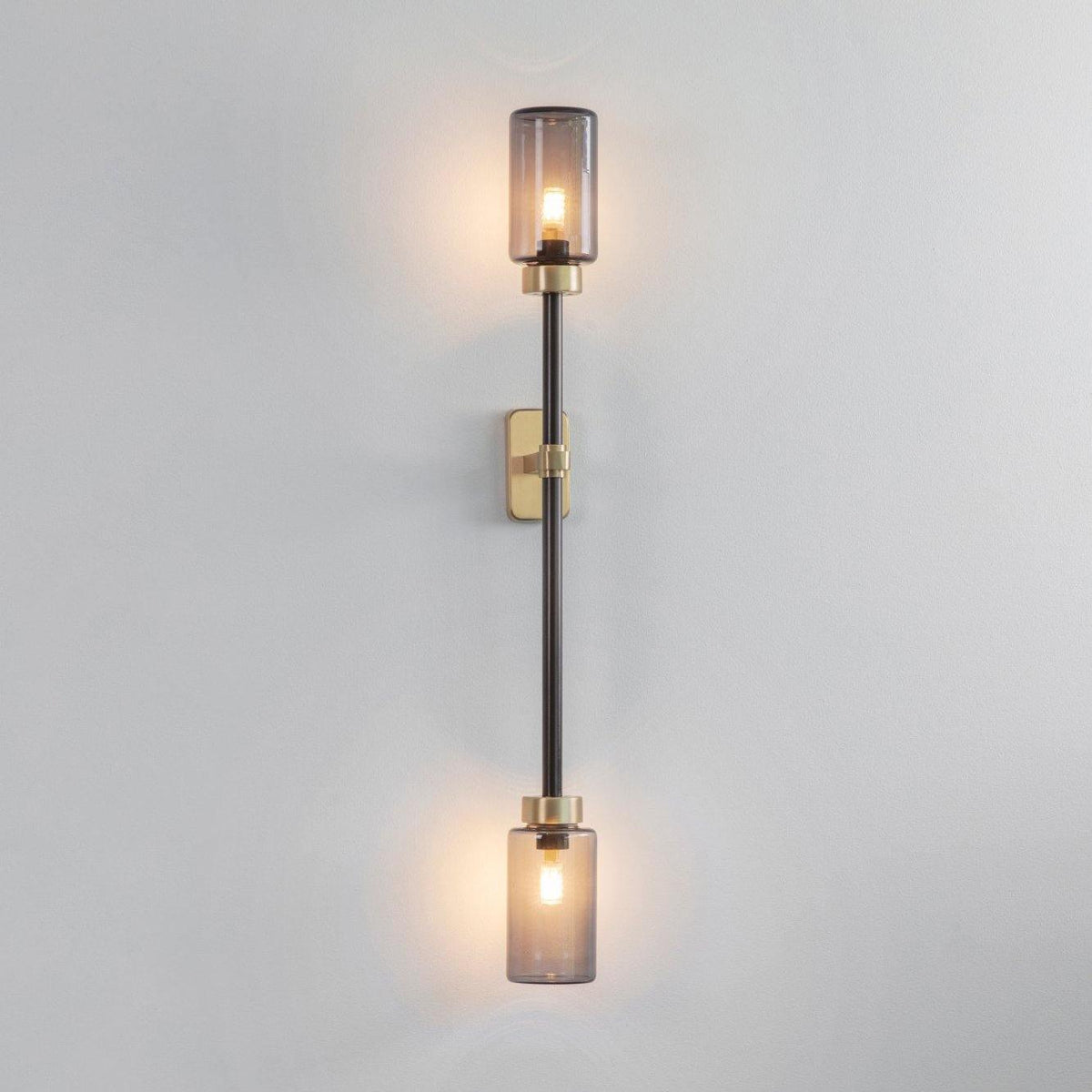 Tekas Wandleuchte Zylinder Glas Linear