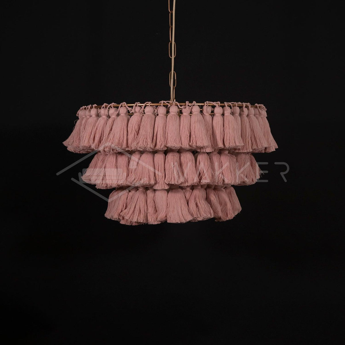 Arixo Kronleuchter Rosa Bohemian Chic