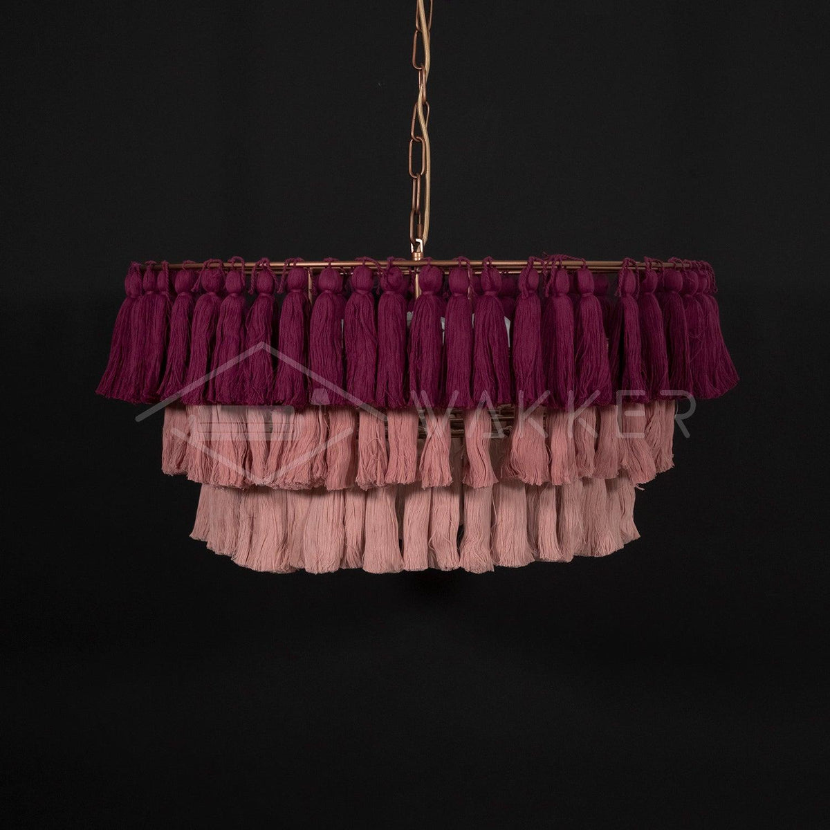 Arixo Kronleuchter Rosa Bohemian Chic