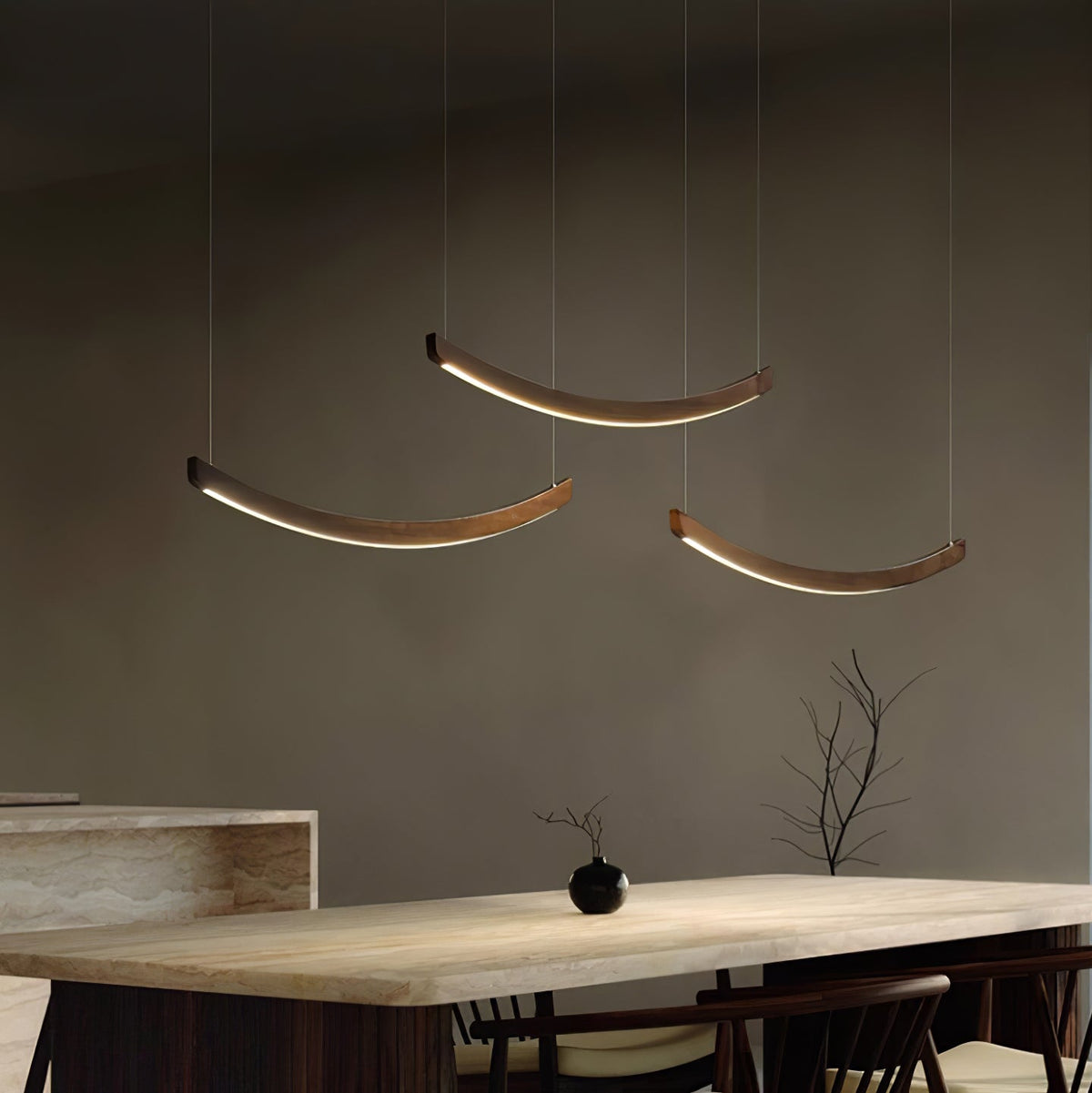 Sororelle Crescent Pendelleuchte