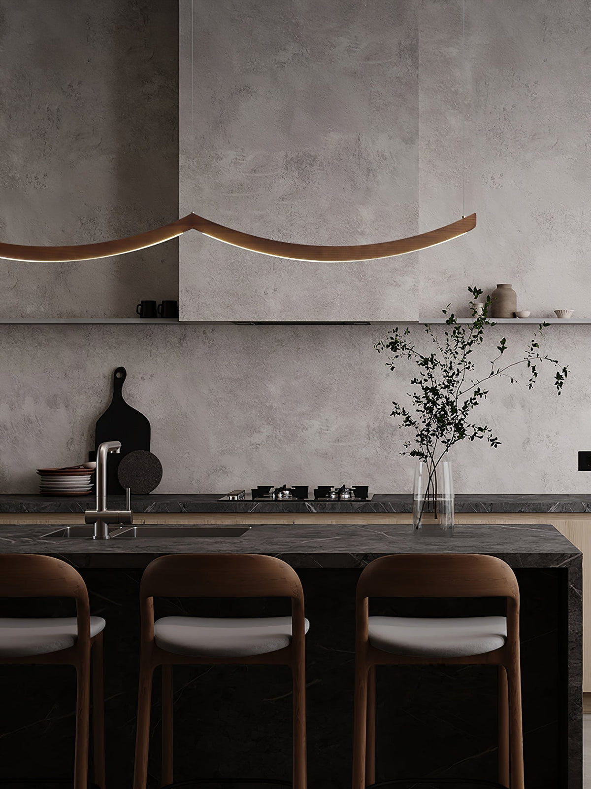 Sororelle Crescent Pendelleuchte