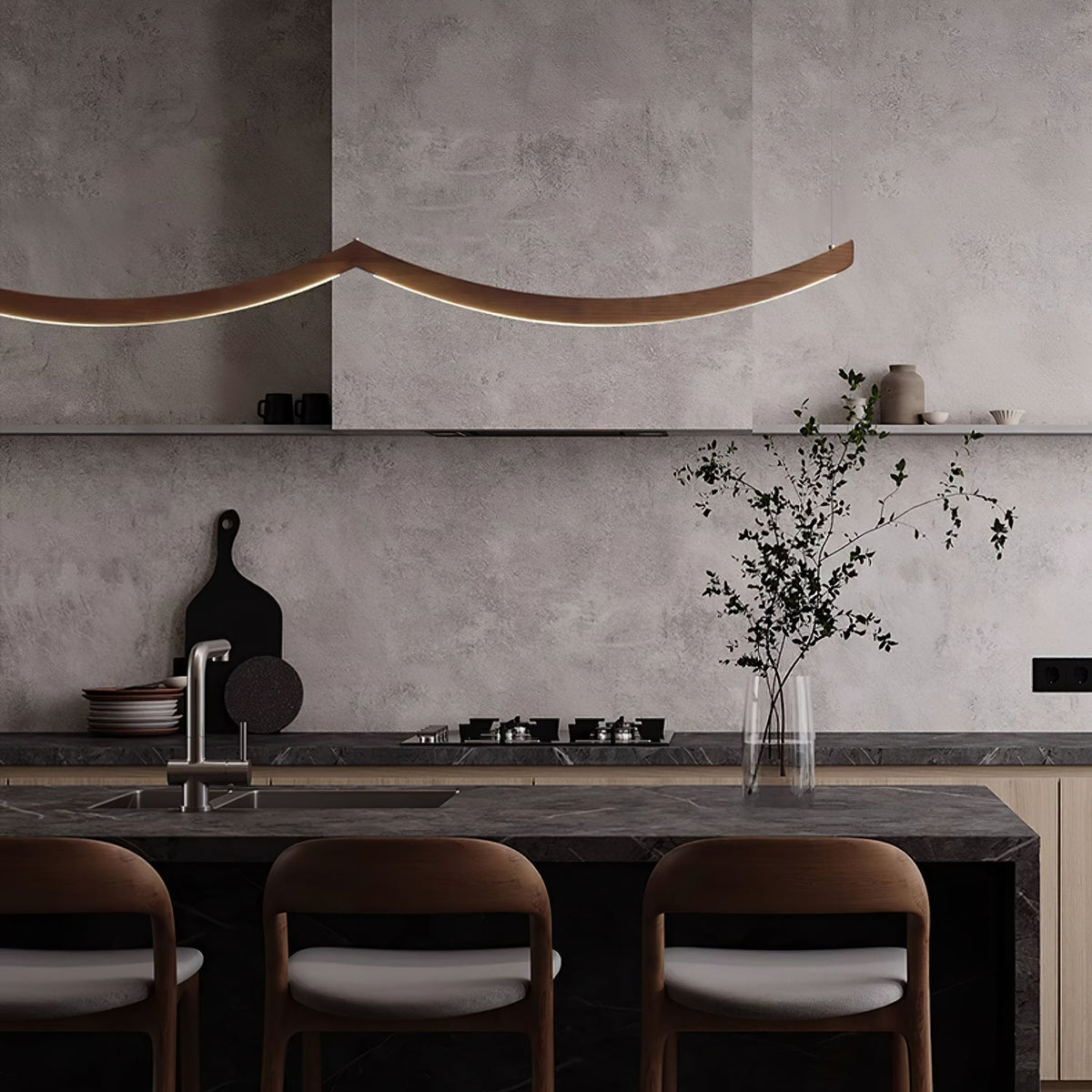 Sororelle Crescent Pendelleuchte