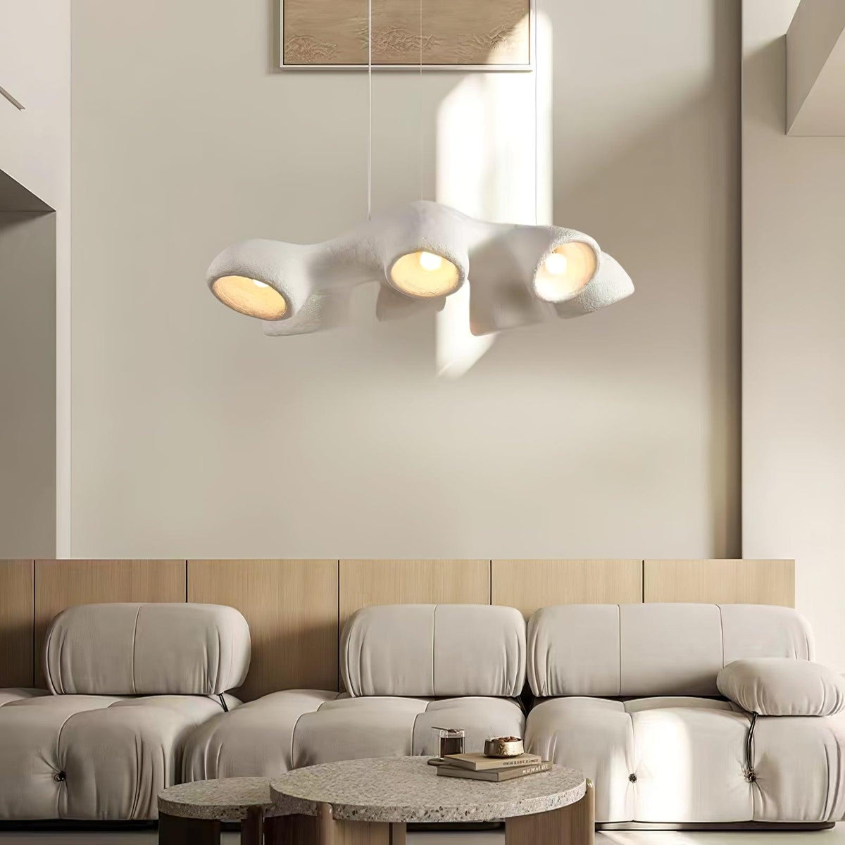 Seveny moderne Polystyrol-Pendelleuchte