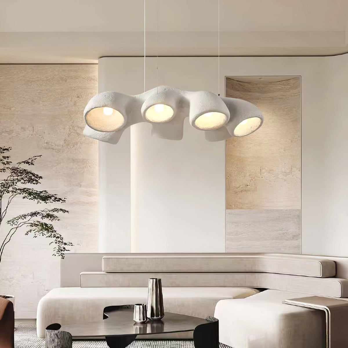 Seveny moderne Polystyrol-Pendelleuchte