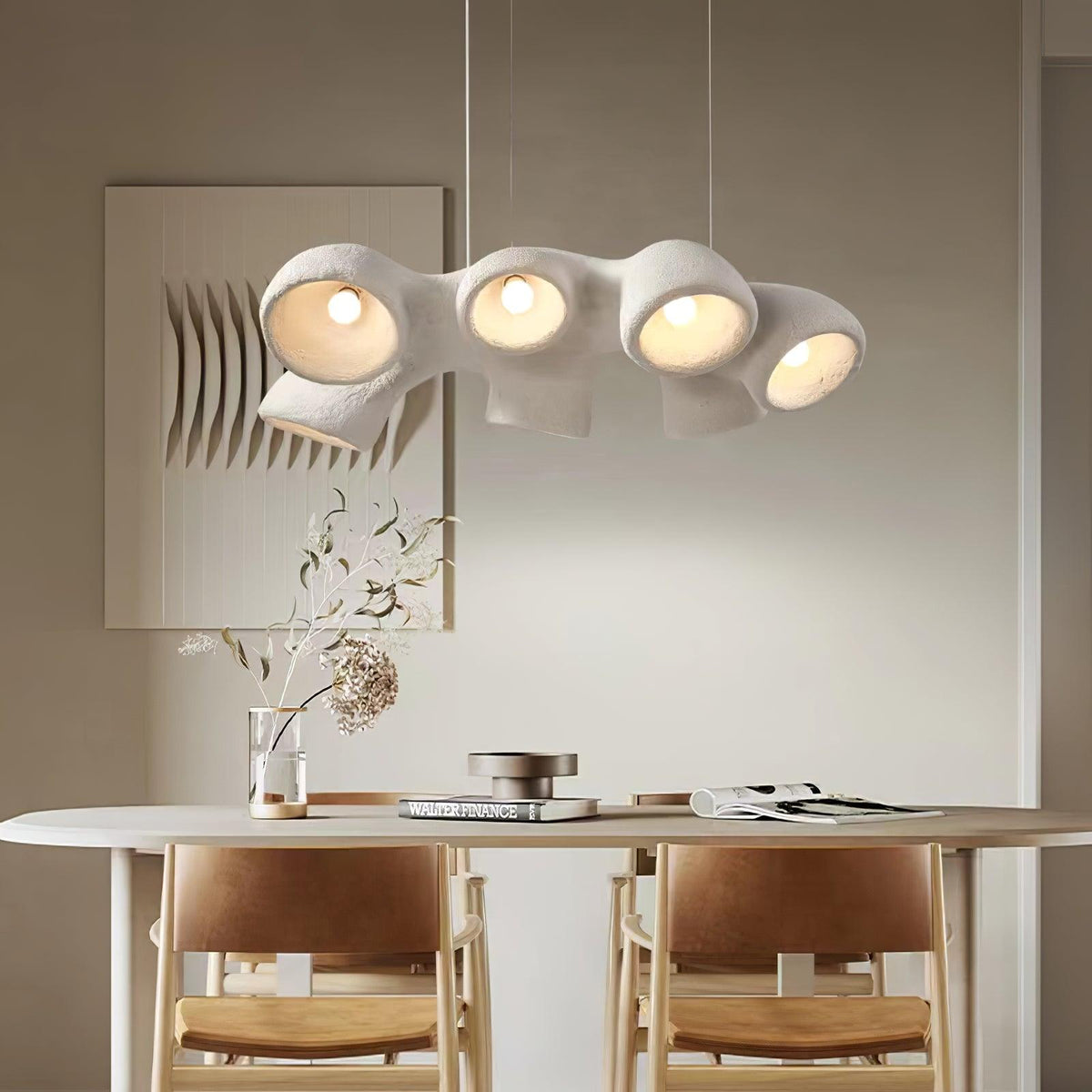 Seveny moderne Polystyrol-Pendelleuchte