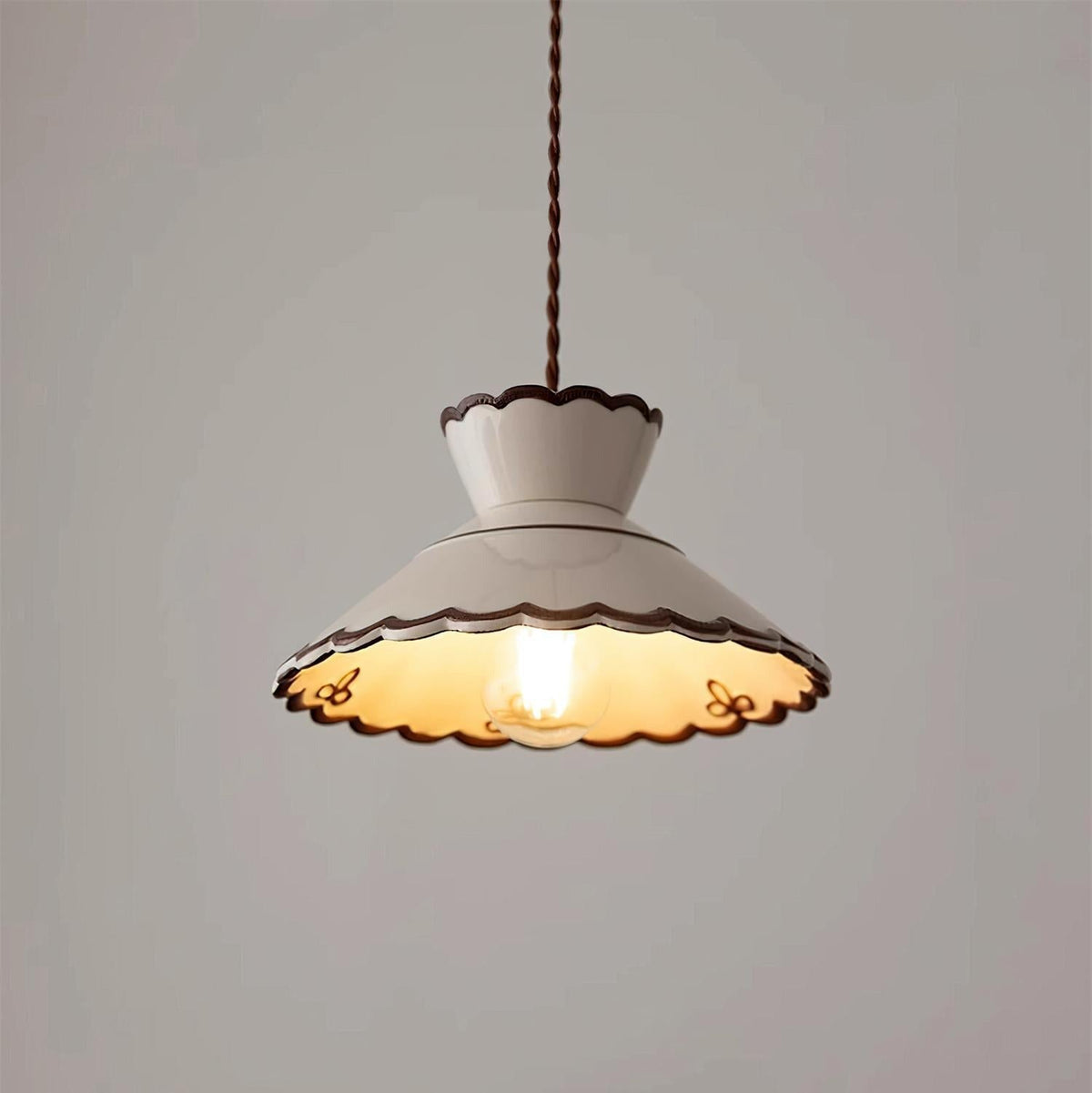 Grace Retro Keramik Pendelleuchte