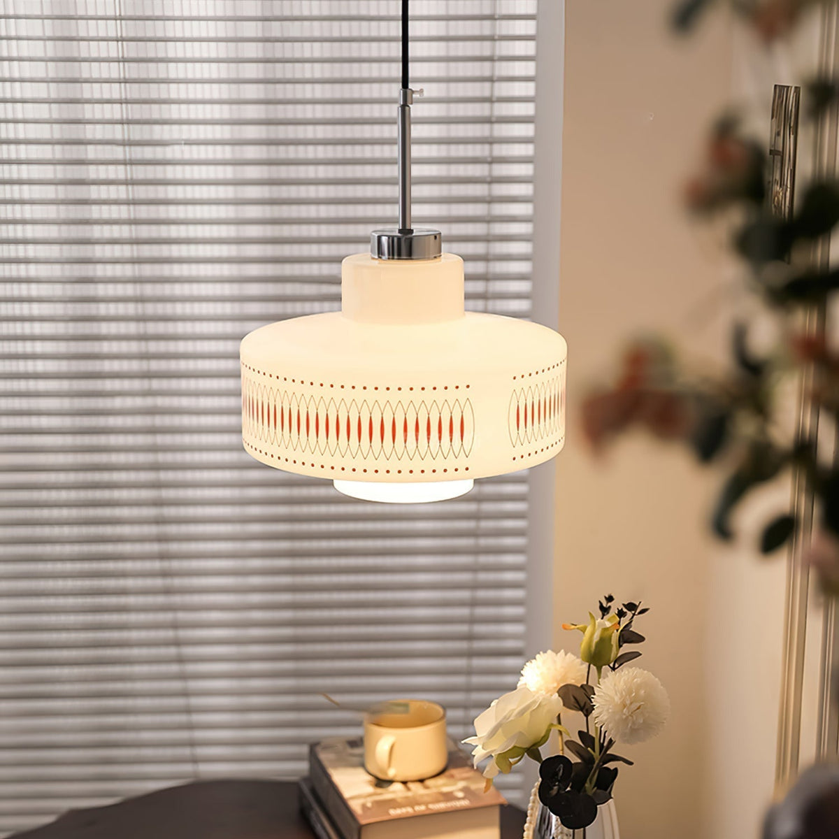 Roko Pendelleuchte im Mid-Century-Stil