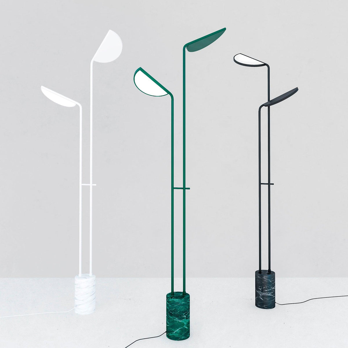 Selarielle Minimalistische Stehleuchte aus Marmor