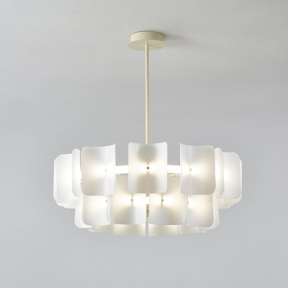 Seliriel Kronleuchter Fingerprint LED