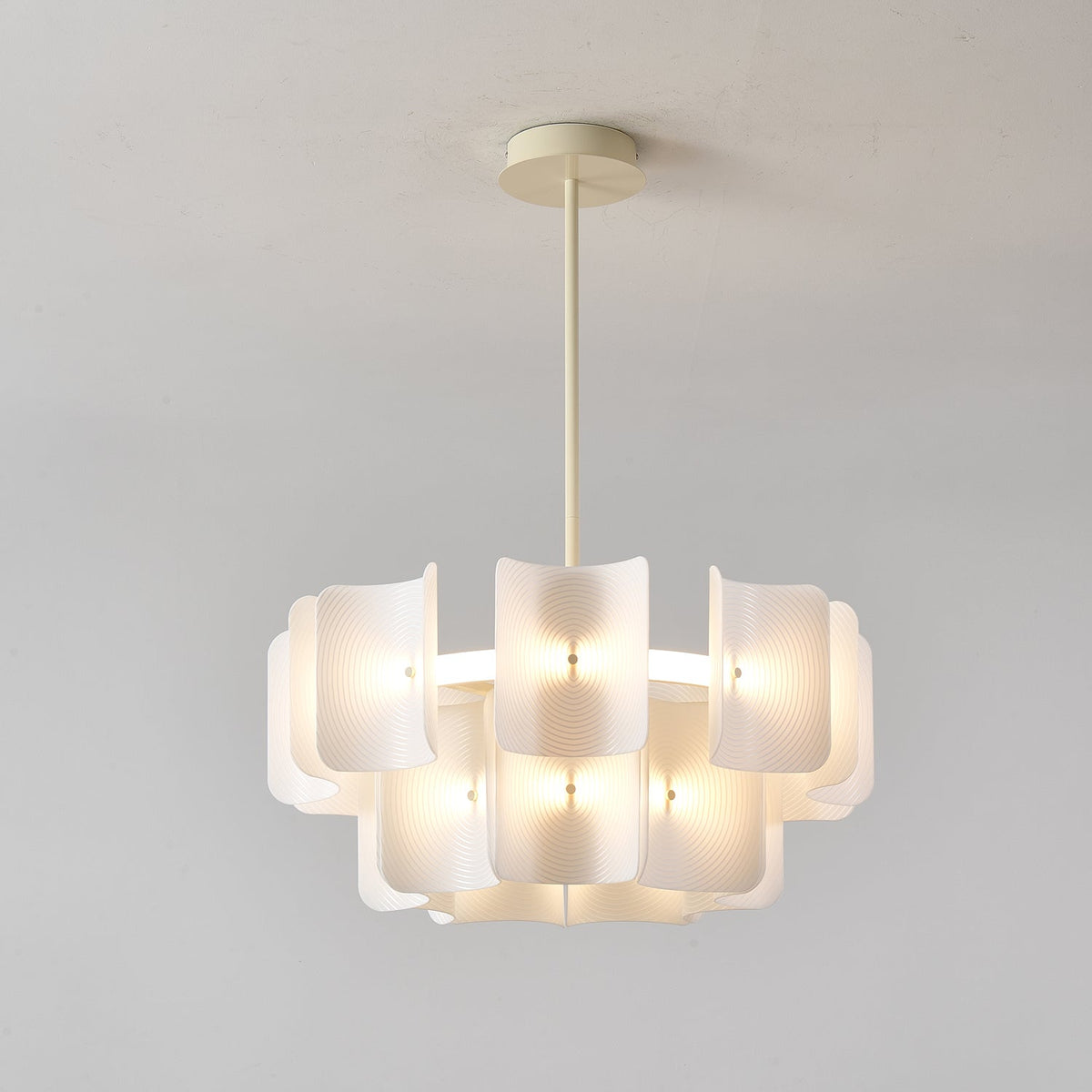 Seliriel Kronleuchter Fingerprint LED