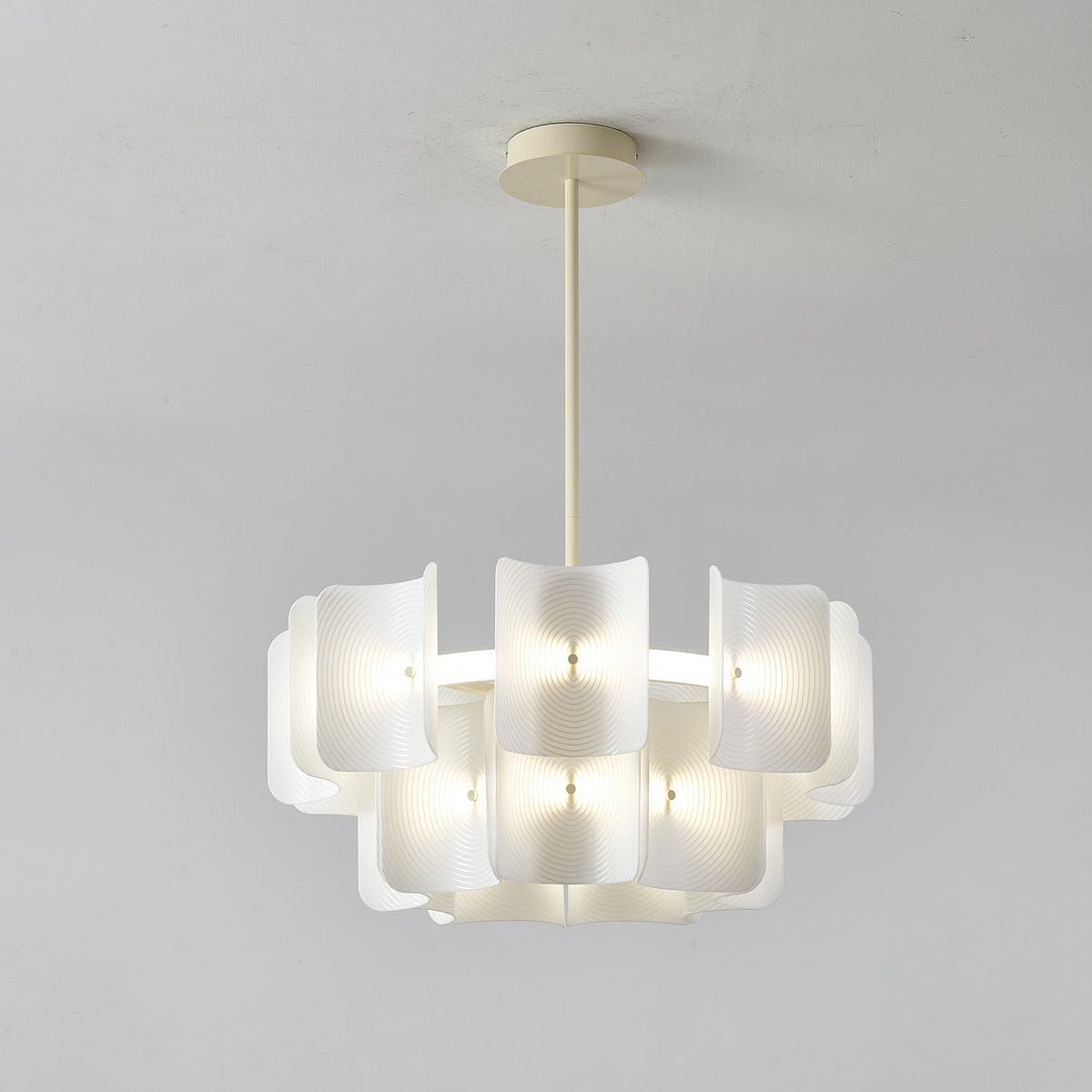 Seliriel Kronleuchter Fingerprint LED
