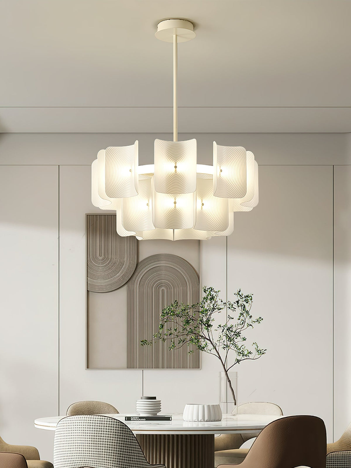 Seliriel Kronleuchter Fingerprint LED