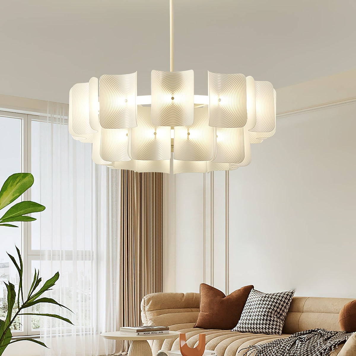 Seliriel Kronleuchter Fingerprint LED