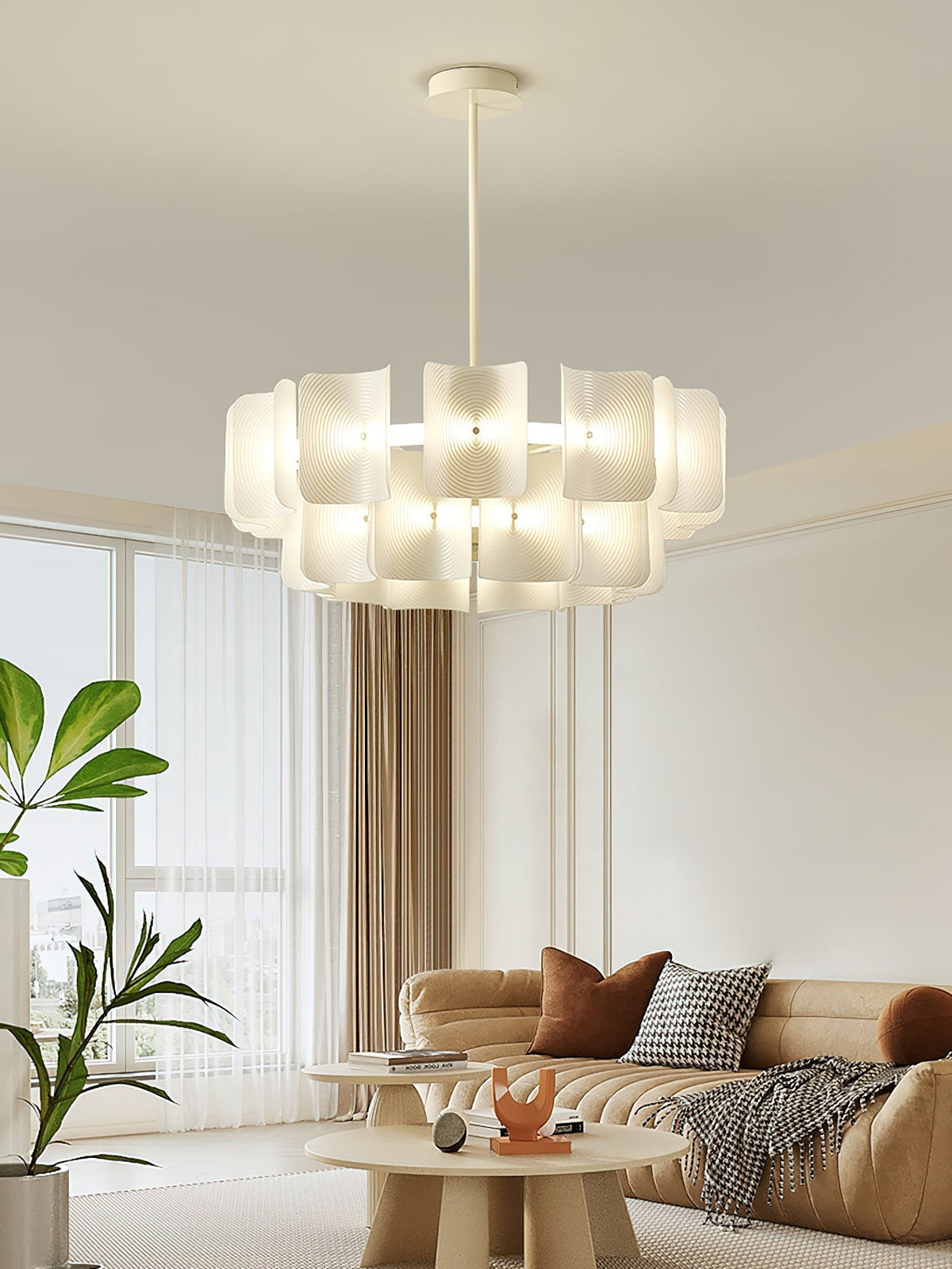 Seliriel Kronleuchter Fingerprint LED