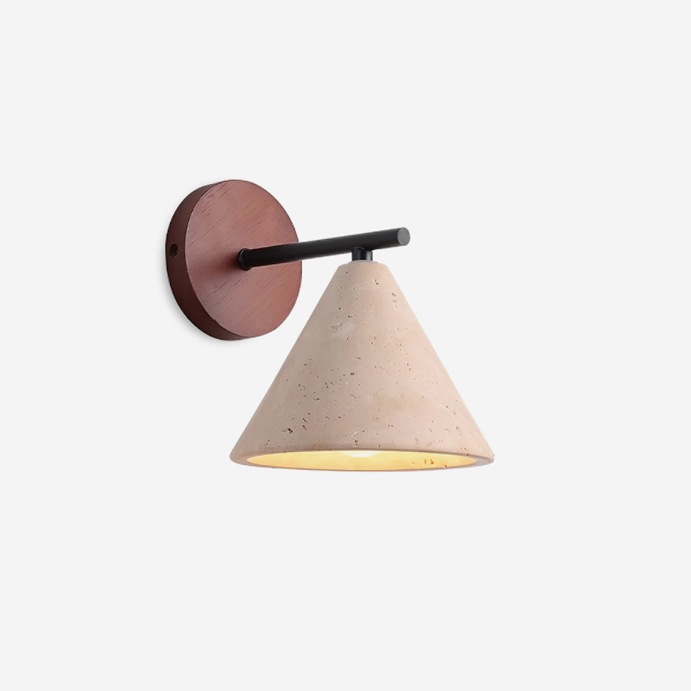 Tavero moderne Wandleuchte mit Kegel-Lampenschirm