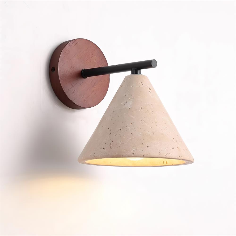 Tavero moderne Wandleuchte mit Kegel-Lampenschirm