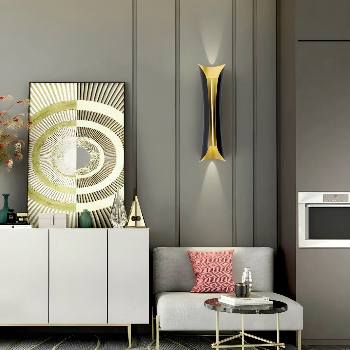 Humphrey Elegance Flame Art Wandleuchte