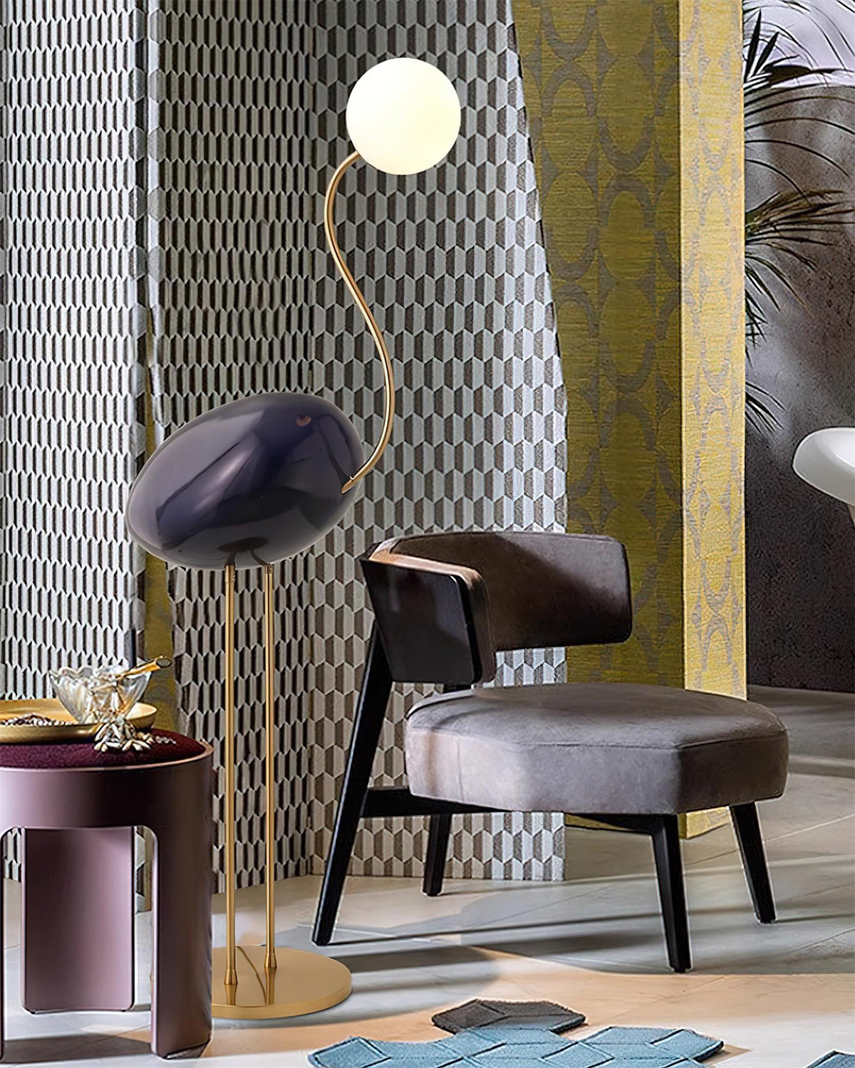 Ilnoren Minimalistische Deckenleuchte aus Glas