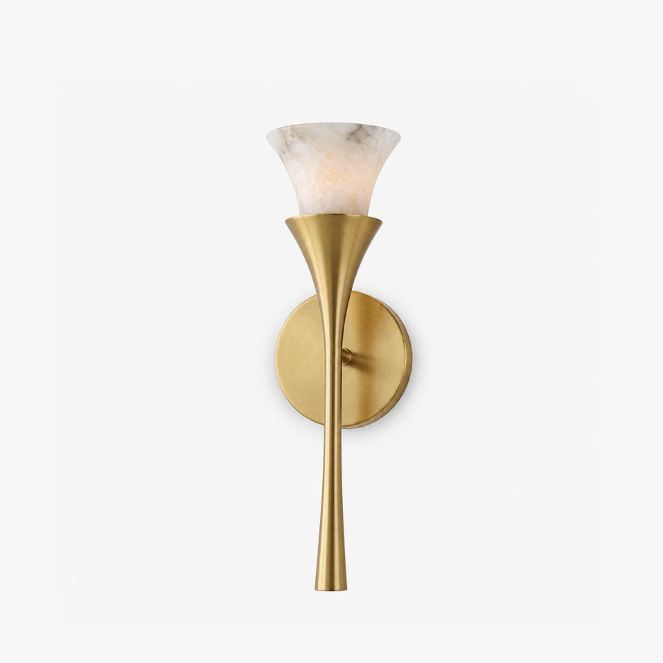 Kestleigh Alabaster-Wandleuchte