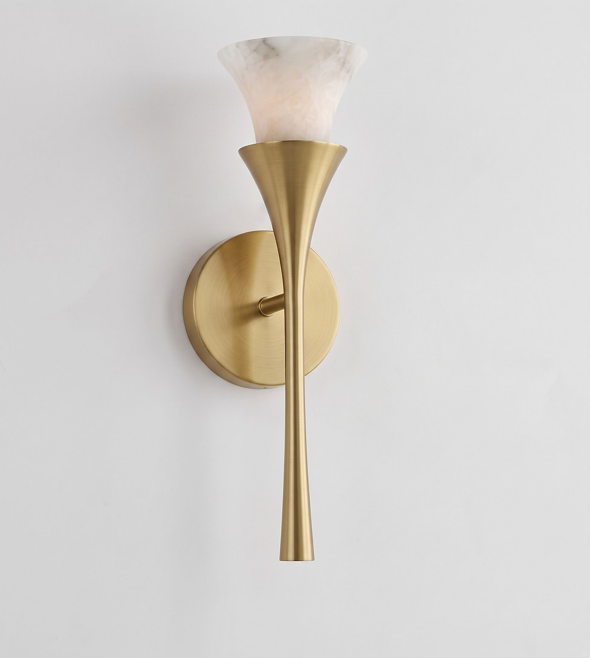 Kestleigh Alabaster-Wandleuchte