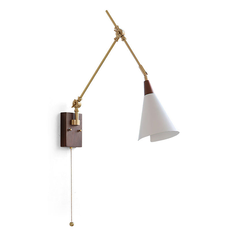 Laurent Swing Arm Wandleuchte