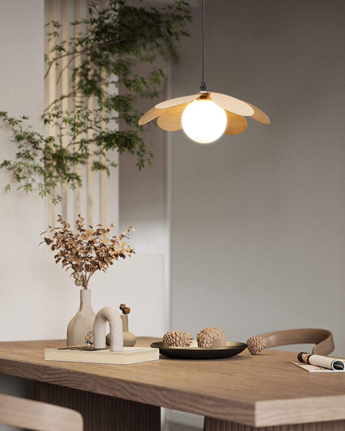 Arlenis Pendelleuchte aus Glas im minimalistischen Stil
