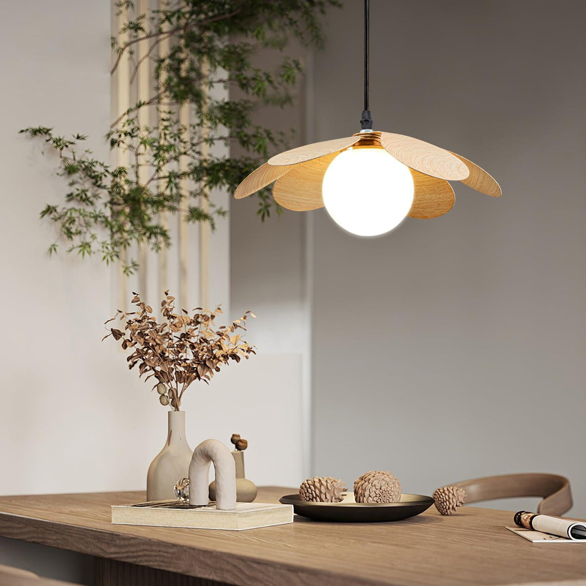 Arlenis Pendelleuchte aus Glas im minimalistischen Stil