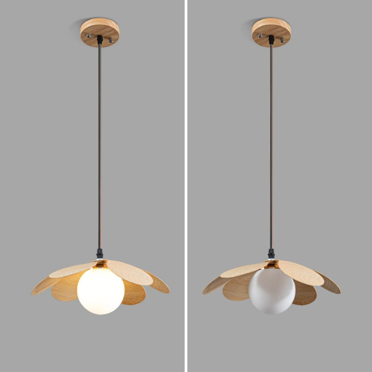 Arlenis Pendelleuchte aus Glas im minimalistischen Stil