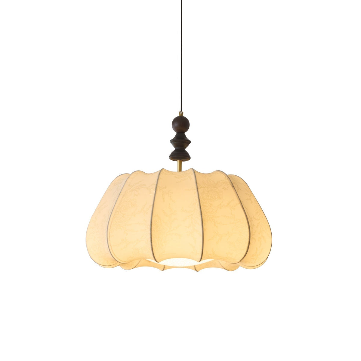 Asolira Elegance Vintage Holz Pendelleuchte