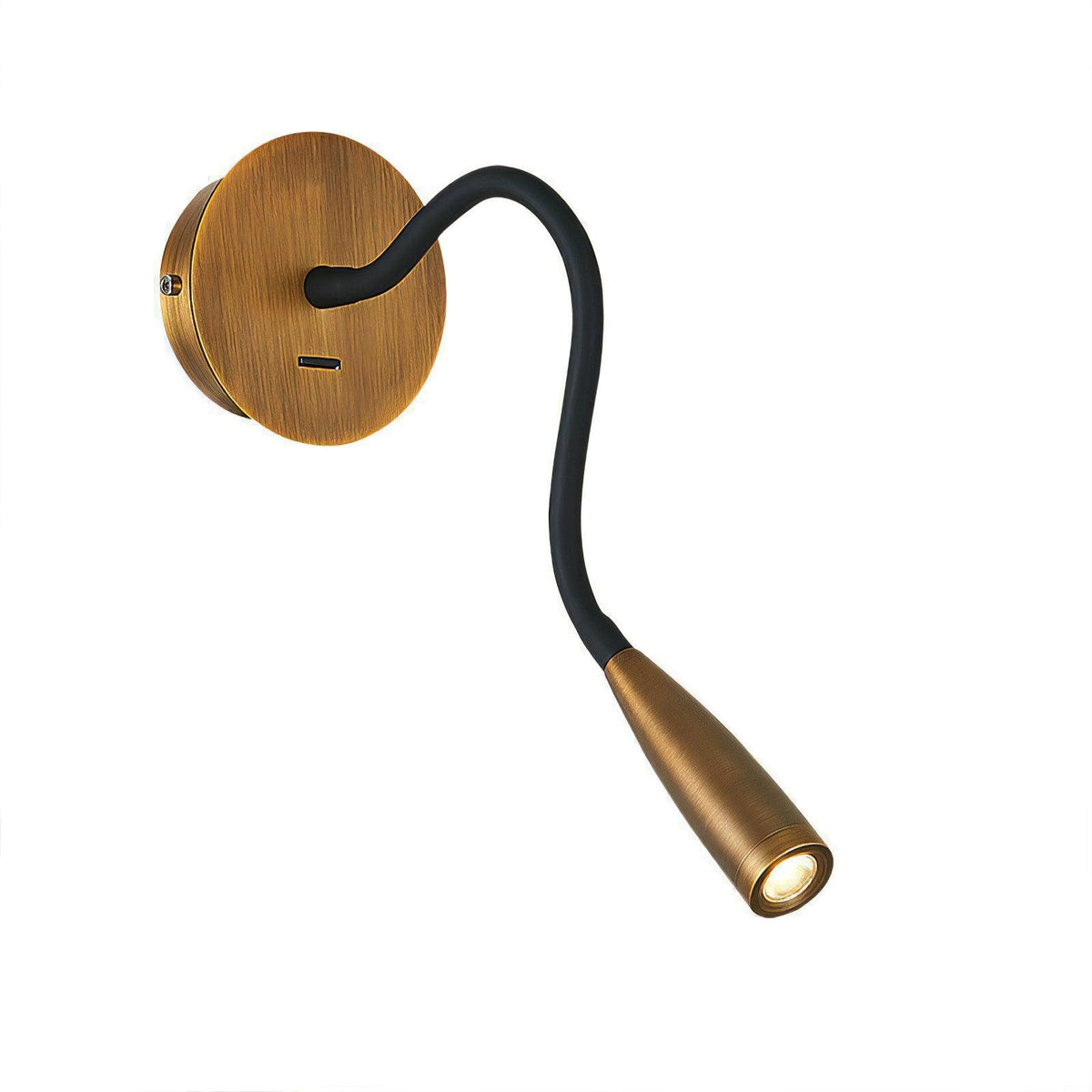 Rivanelle zeitgenössische minimalistische Wandleuchte mit Stecker