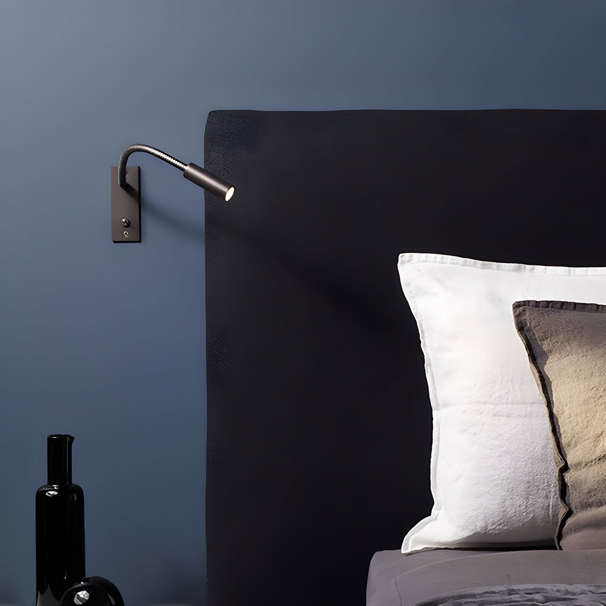 Flame Flexible Gooseneck-Wandleuchte