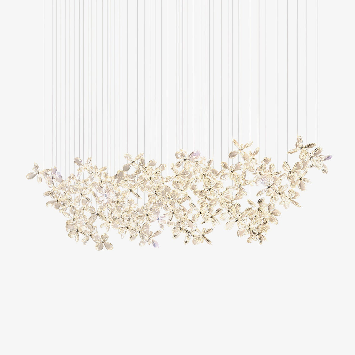Dune Kronleuchter Kristall Schmetterling Blumen Cluster