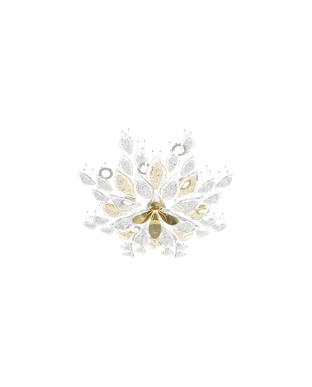Avynen Kristall-Blüten-Kronleuchter