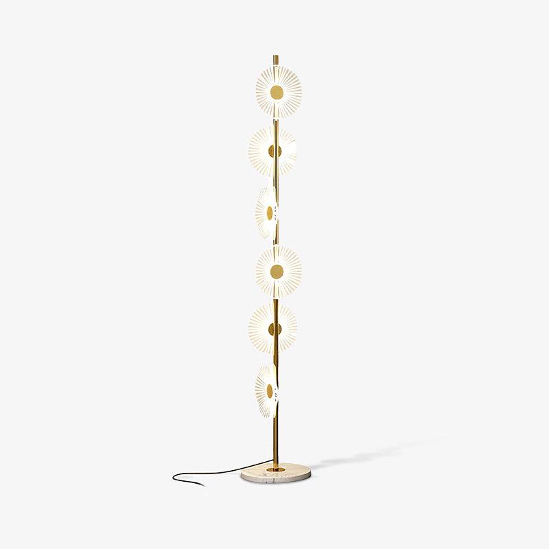 Petaira Luxe Marmor-Stehleuchte