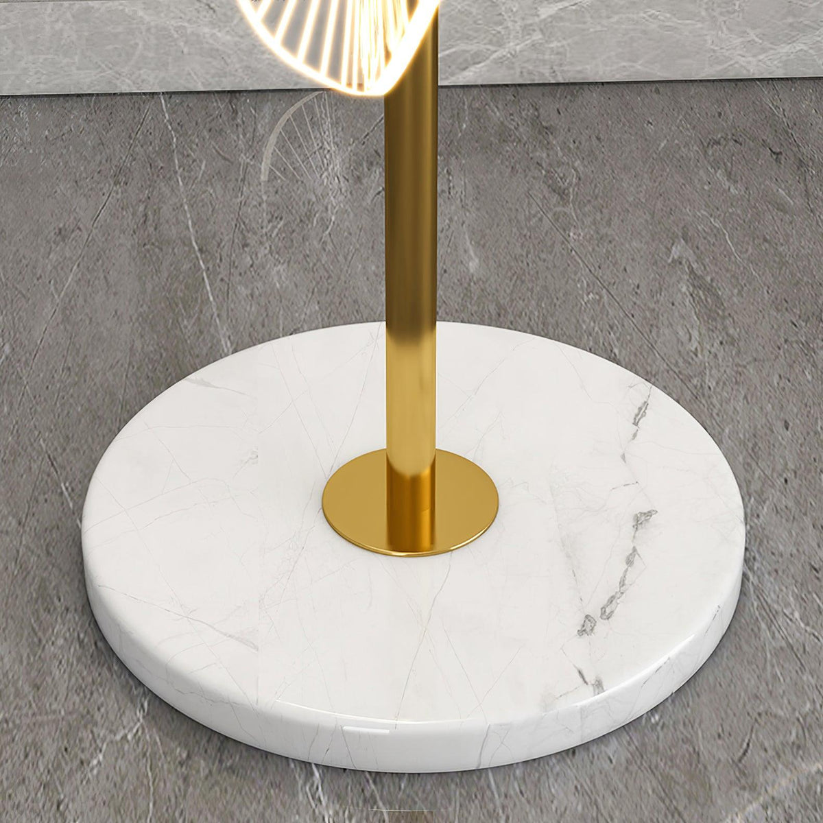 Petaira Luxe Marmor-Stehleuchte