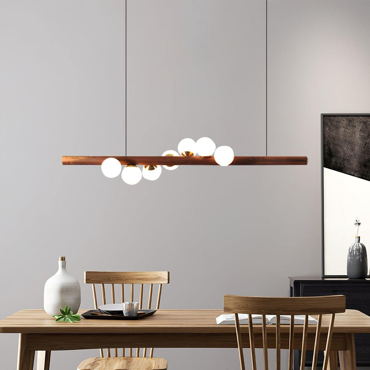 Arox skandinavische Pendelleuchte aus Holz