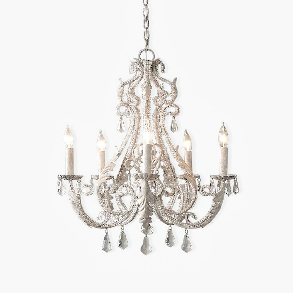 Yuna Pendelleuchte Candle Holder Kristallkugeln