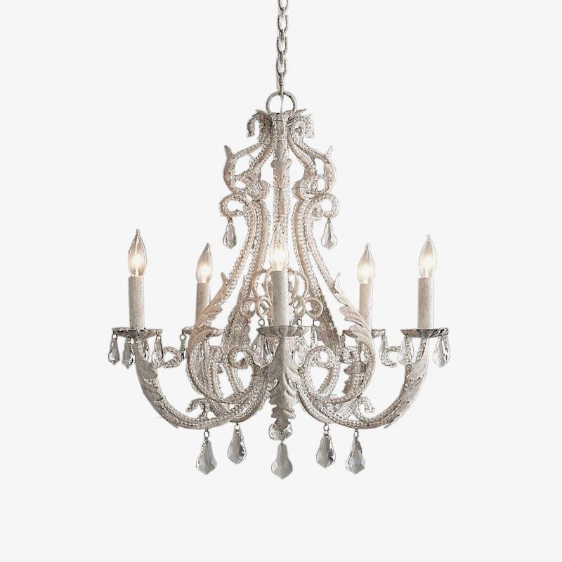 Yuna Pendelleuchte Candle Holder Kristallkugeln