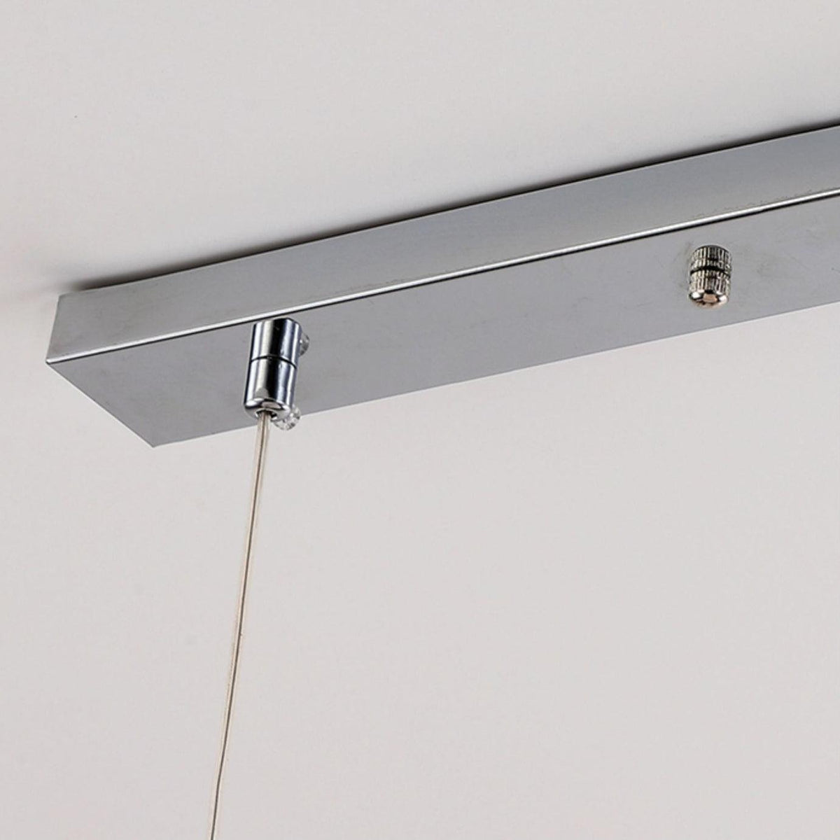 Evenara zeitgenössische minimalistische Pendelleuchte aus Glas mit Blumenmuster