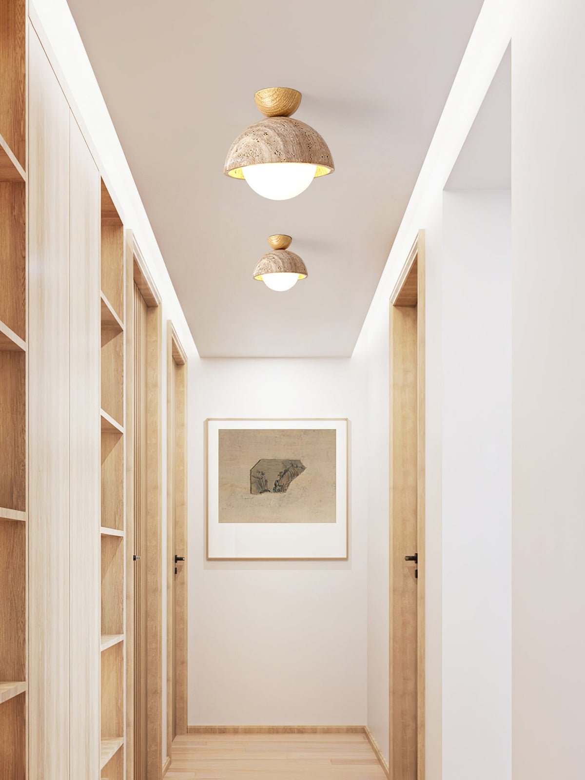 Serireon Travertine Deckenleuchte