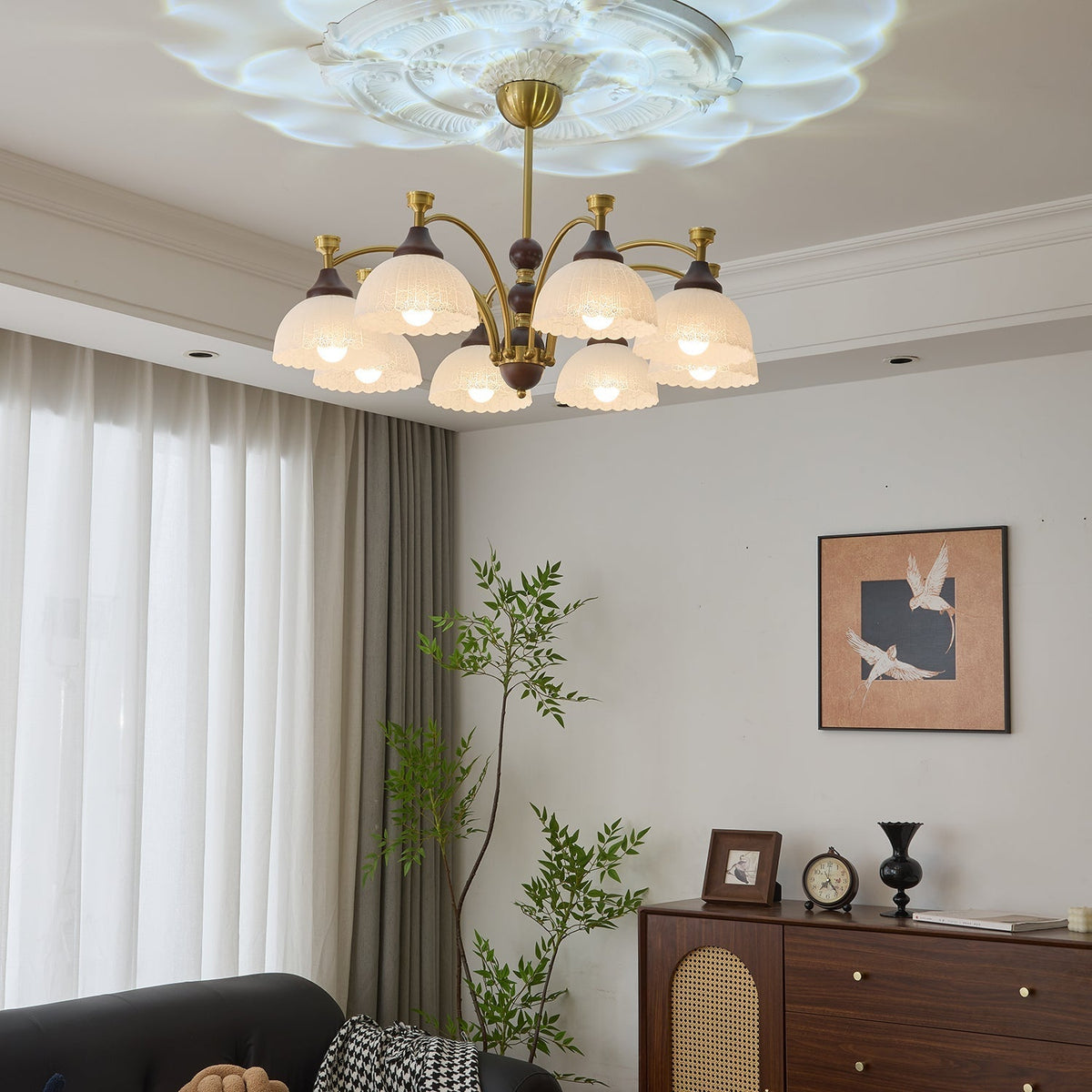 Vosolir Kronleuchter Traditionelle Eleganz aus Holz