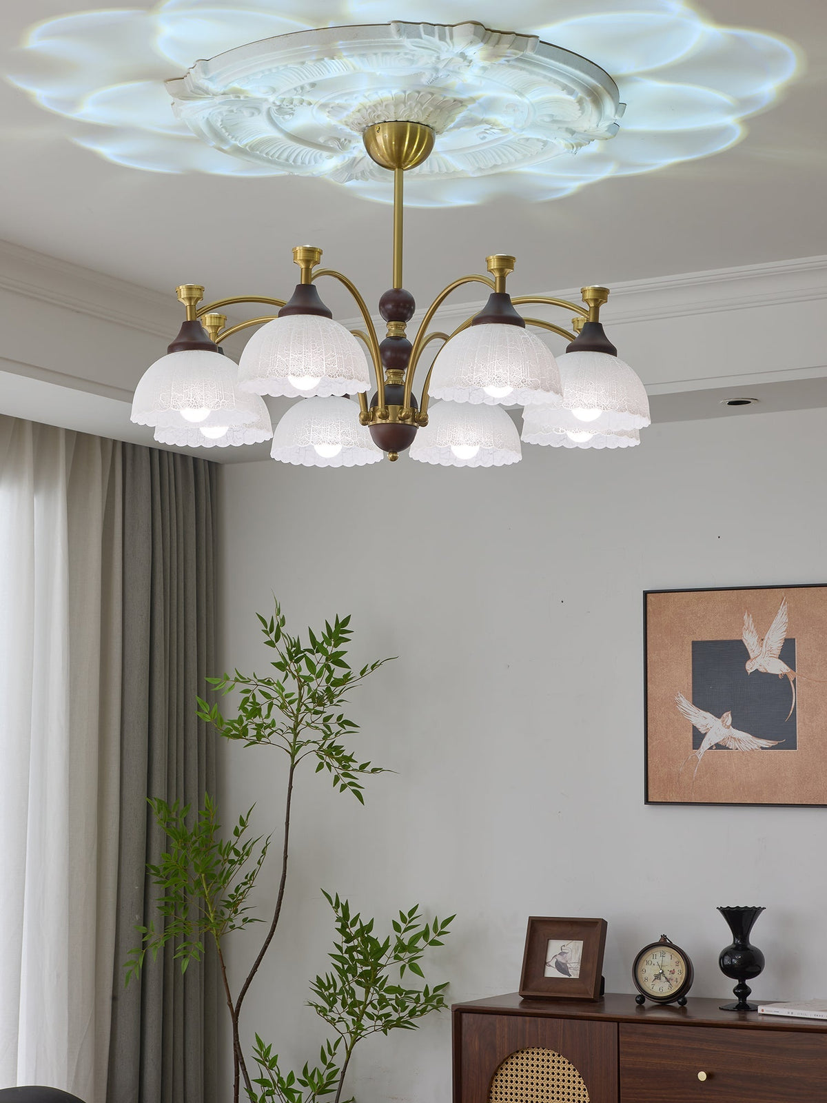 Vosolir Kronleuchter Traditionelle Eleganz aus Holz